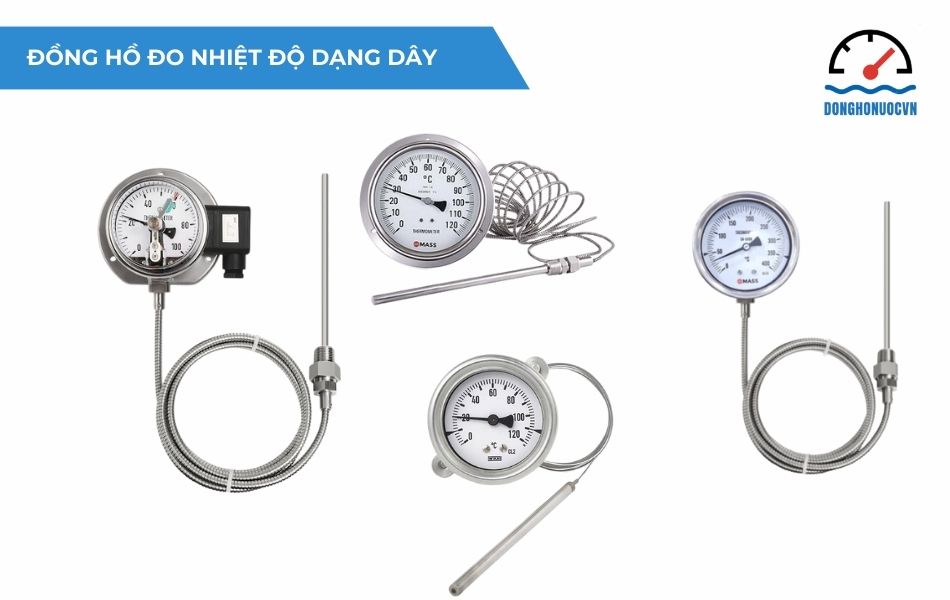 đồng hồ đo nhiệt độ dạng dây