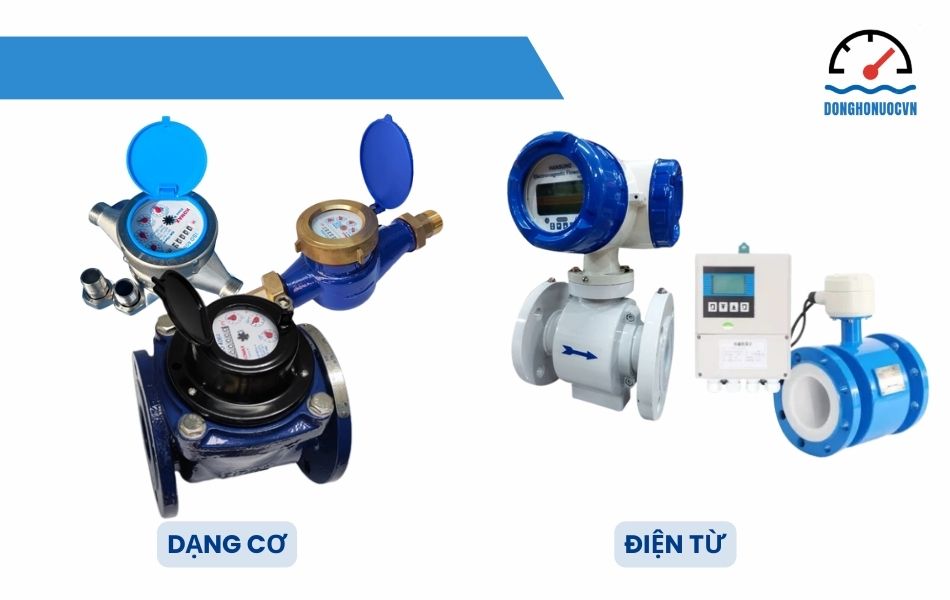 Phân loại đồng hồ nước Hàn Quốc theo nguyên lý hoạt động