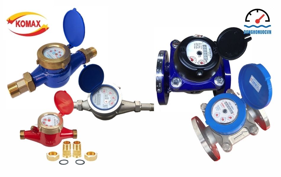 Thương hiệu đồng hồ nước Komax Hàn Quốc