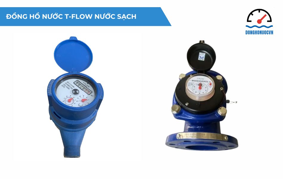 Đồng hồ nước T-Flow đo nước sạch