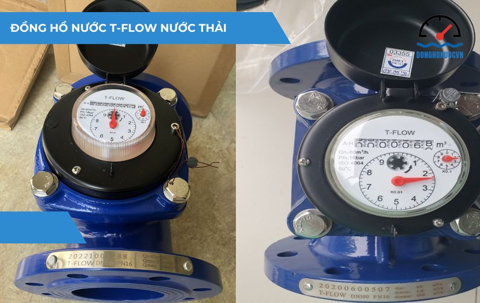 Đồng hồ nước T-Flow đo nước thải