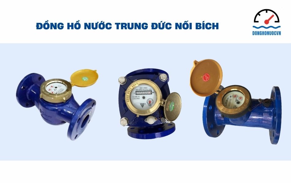 đồng hồ nước trung đức nối bích