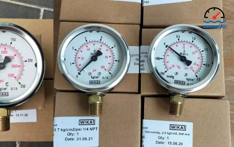 Cung cấp đồng hồ đo áp suất Wika chính hãng, SLL