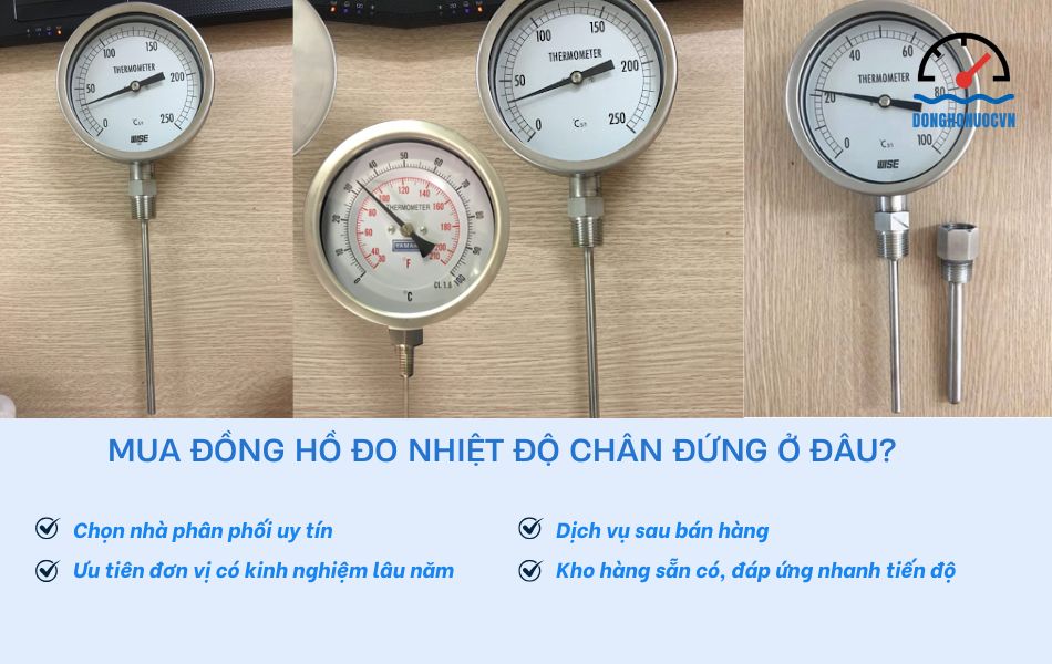 Địa chỉ mua đồng hồ đo nhiệt độ chân đứng