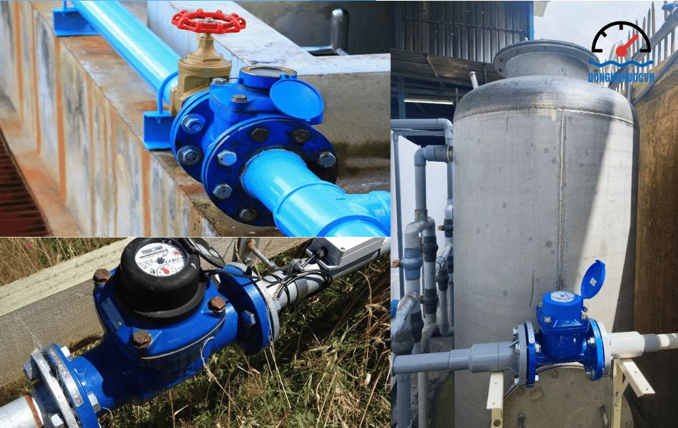 Các quy định về vị trí, khoảng cách, chiều cao lắp đặt đồng hồ nước