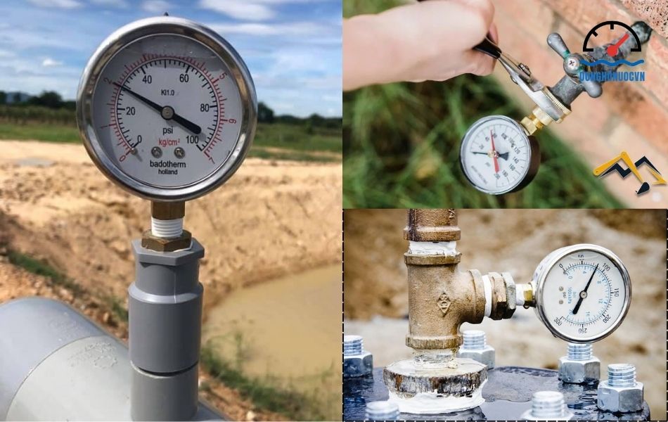 Các ứng dụng tiêu biểu của đồng hồ áp suất có dầu trong thực tế
