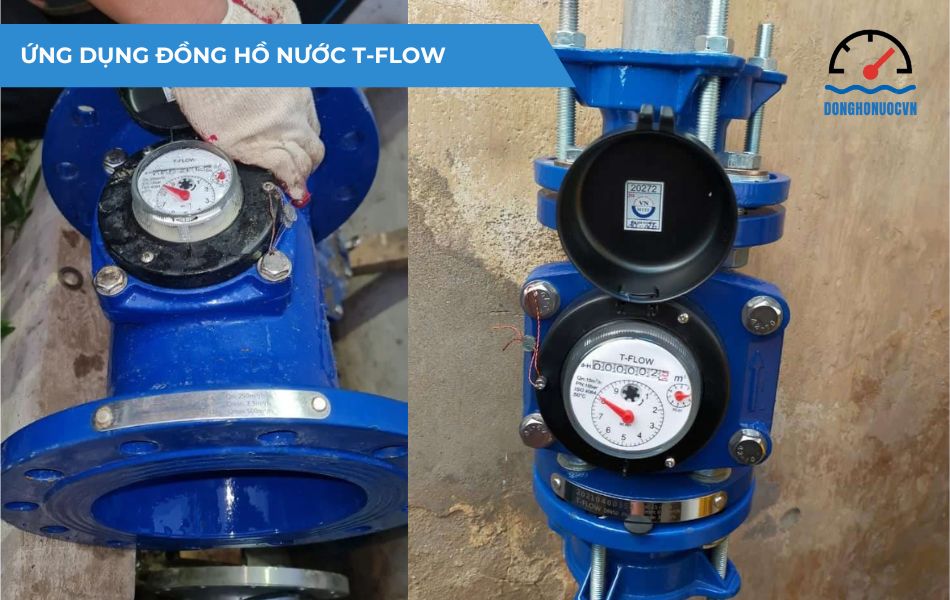 Ứng dụng thực tế của đồng hồ nước T-Flow