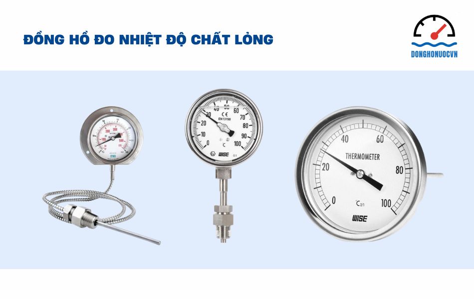 Các loại đồng hồ đo nhiệt độ chất lỏng
