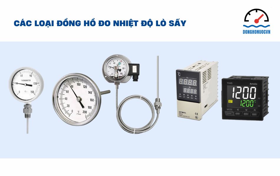 Các loại đồng hồ đo nhiệt độ lò sấy phổ biến