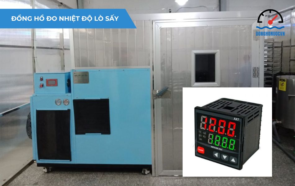 đồng hồ đo nhiệt độ lò sấy