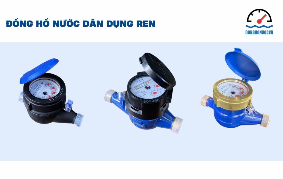 Đồng hồ nước AUT dùng trong dân dụng