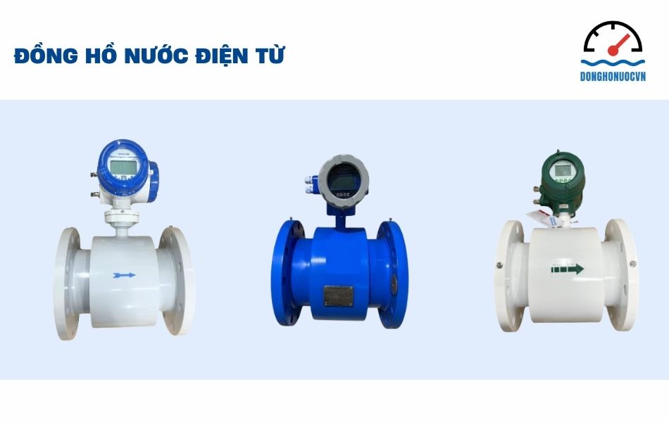 Các loại đồng hồ đo nước điện từ