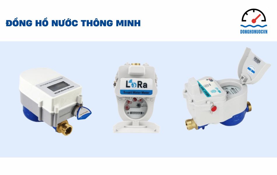 Các loại đồng hồ đo nước thông minh