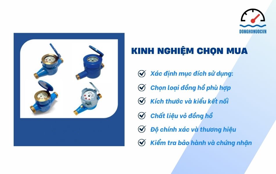 Chia sẻ kinh nghiệm mua đồng hồ nước Thái Lan