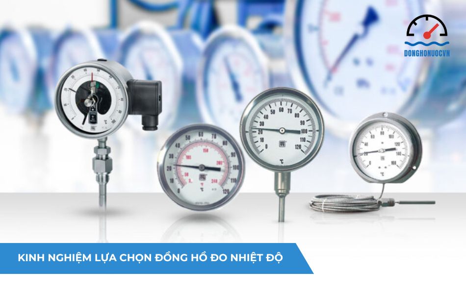 Hướng dẫn cách lựa chọn đồng hồ đo nhiệt độ