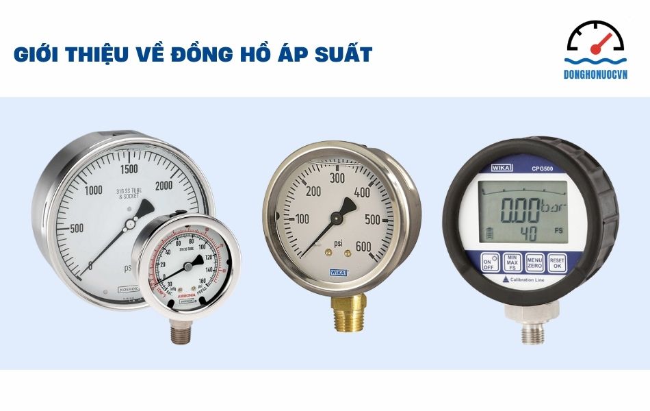 Tìm hiểu về đồng hồ đo áp suất