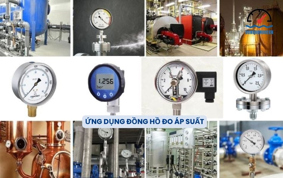 Khám phá các ứng dụng của đồng hồ đo áp suất