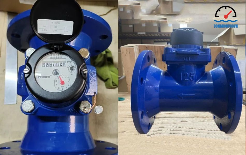 Đồng hồ nước Zenner DN125 chính hãng