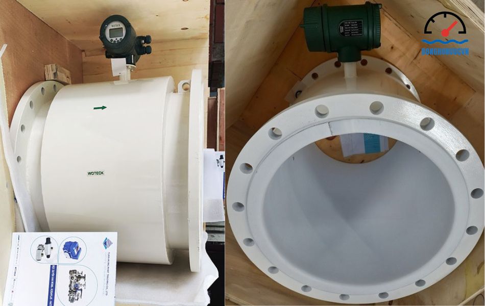 Đồng hồ đo nước điện tử Woteck DN500 giá tốt, sẵn kho tại Đồng hồ nước VN