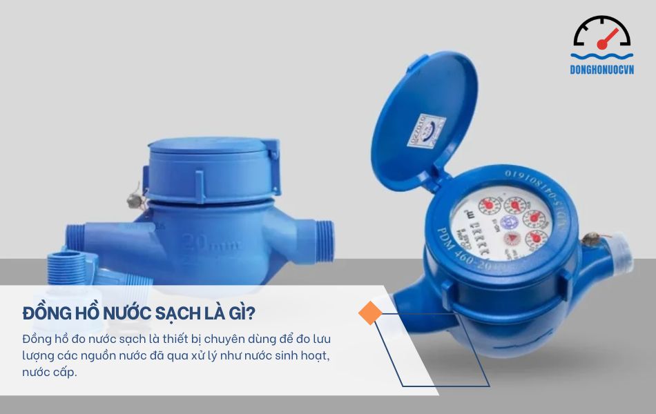 đồng hồ nước sạch là gì