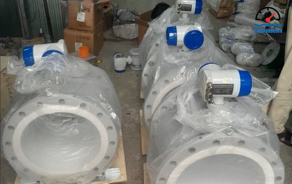 Đồng hồ đo nước điện tử Hansung DN500 giá tốt