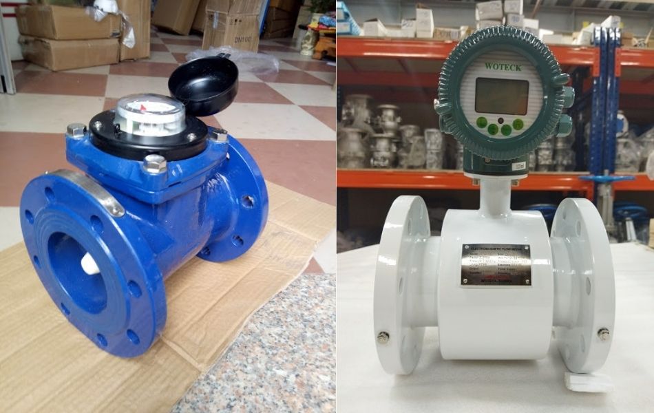 đồng hồ nước mặt bích là gì