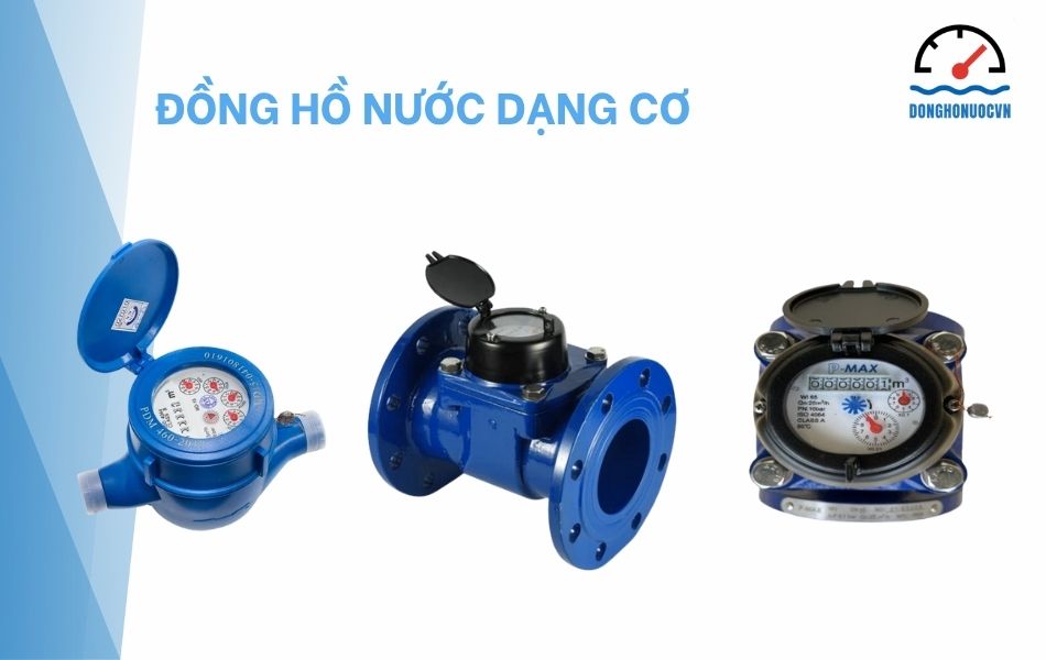 giới thiệu đồng hồ nước dạng cơ