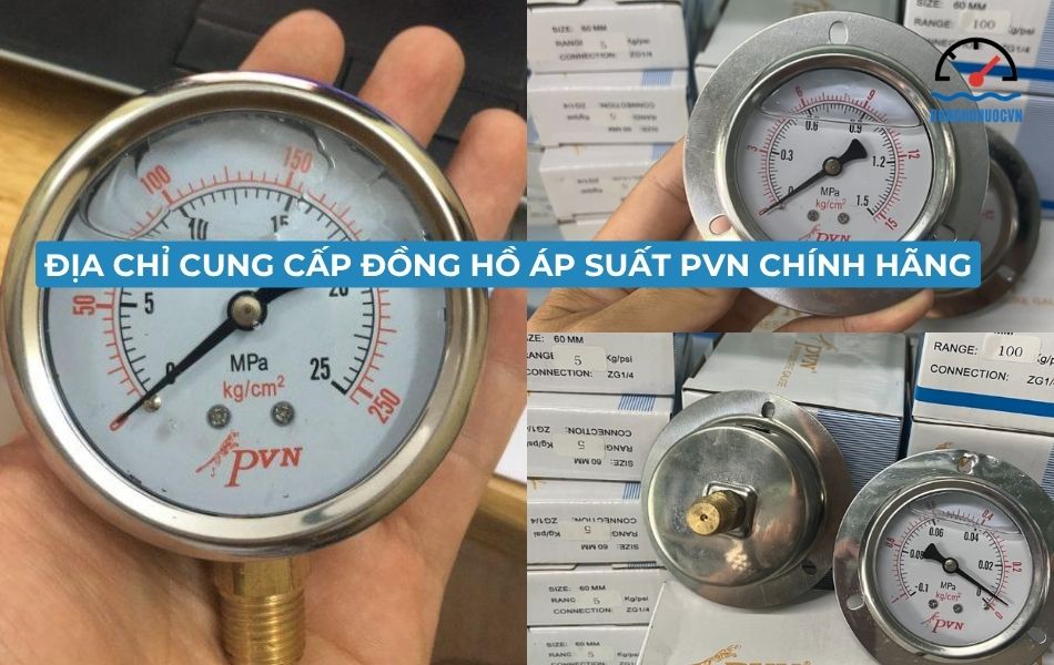 địa chỉ cung cấp đồng hồ áp suất pvn chính hãng