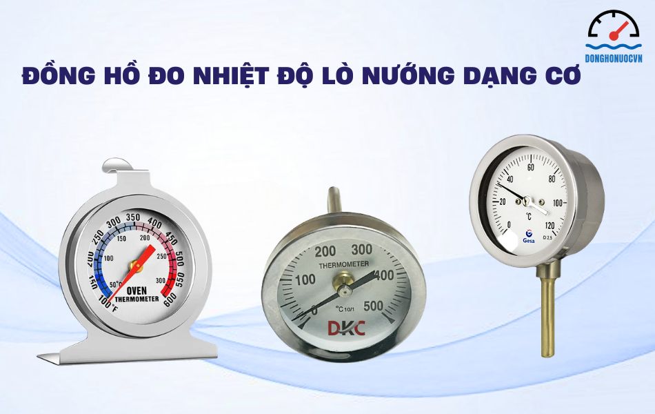 đồng hồ đo nhiệt độ lò nướng dạng cơ