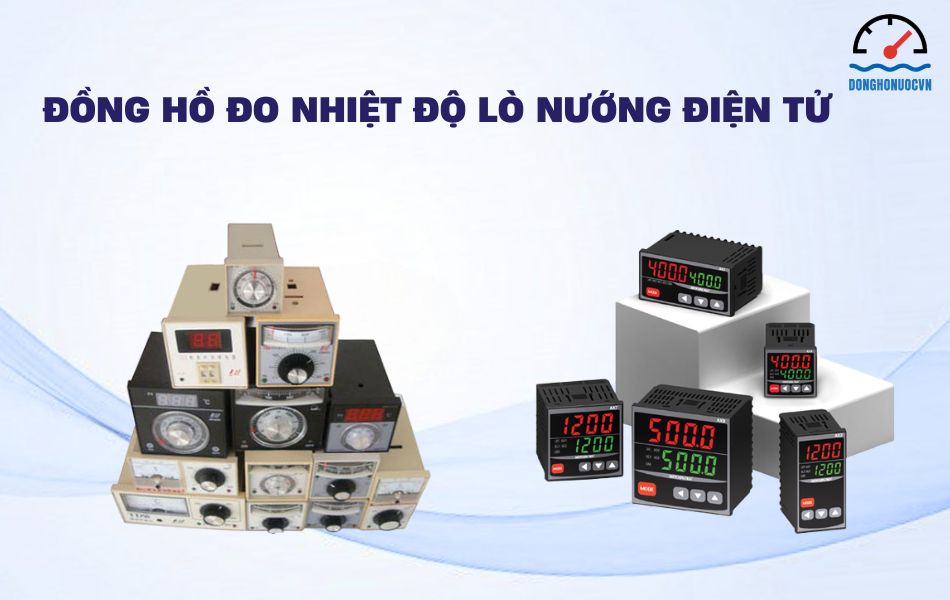 đồng hồ đo nhiệt độ lò nướng điện tử