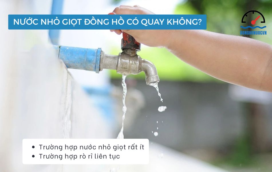 Giải đáp chi tiết nước nhỏ giọt đồng hồ có quay không