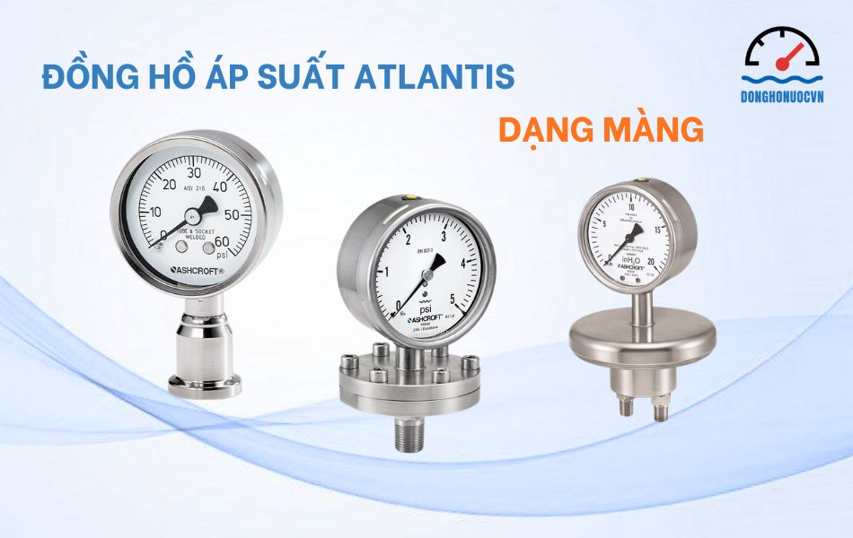 Đồng hồ áp suất Ashcroft dạng màng