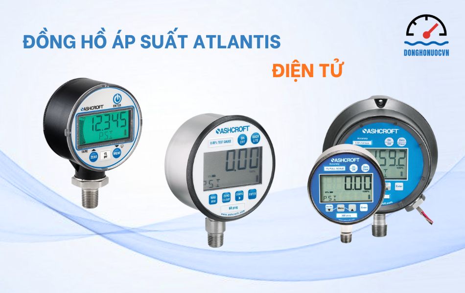 Đồng hồ áp suất Ashcroft điện tử