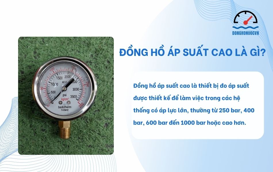 đồng hồ áp suất cao là gì