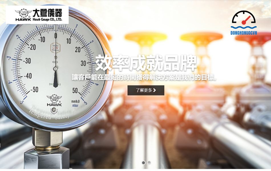 đồng hồ áp suất hawk đài loan