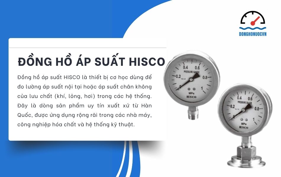 đồng hồ áp suất hisco là gì