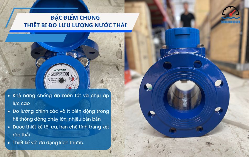 đặc điểm chung thiết bị đo nước thải