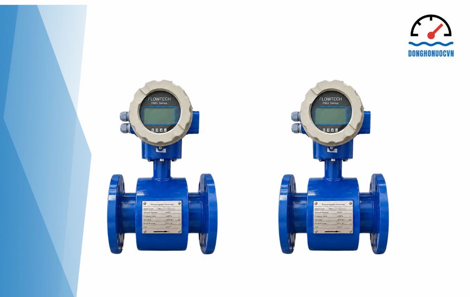 Đồng hồ nước điện tử Flowtech DN100 chính hãng