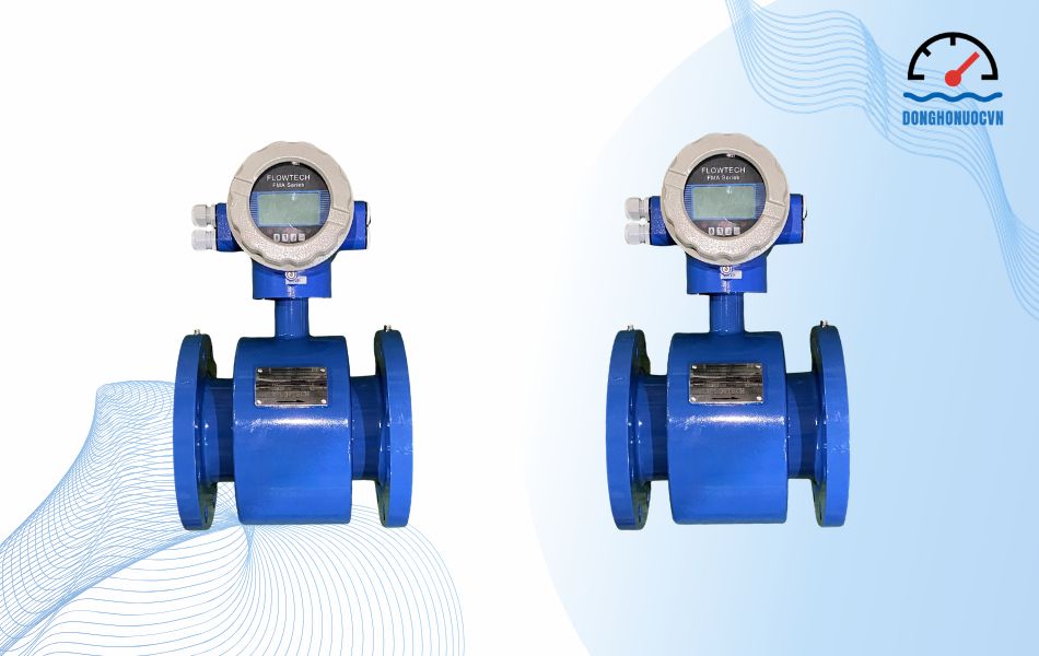 Đồng hồ nước điện tử Flowtech DN125 chính hãng