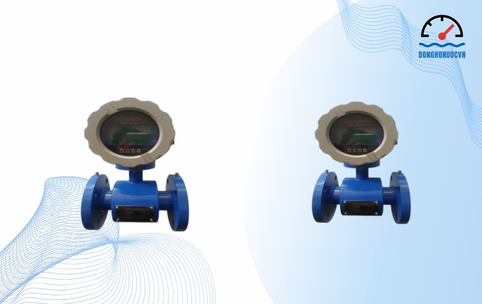 Đồng hồ nước điện tử Flowtech DN15 chính hãng