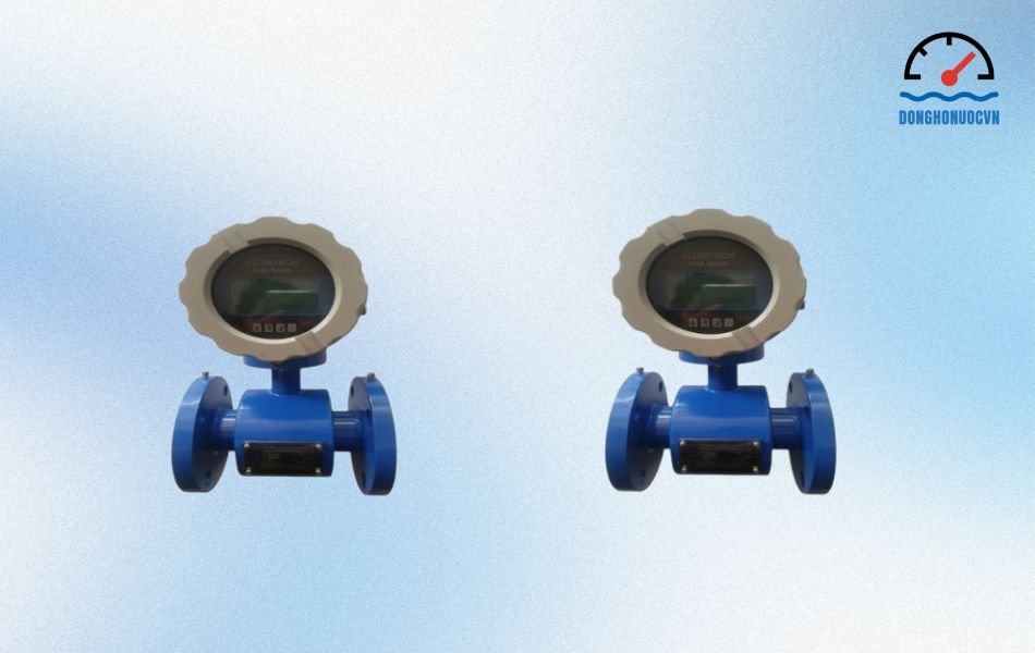 Đồng hồ nước điện tử Flowtech DN20 chính hãng