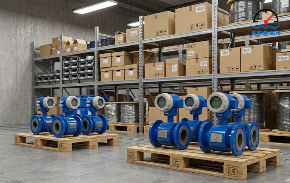 Đồng hồ nước điện tử Flowtech DN40 giá tốt