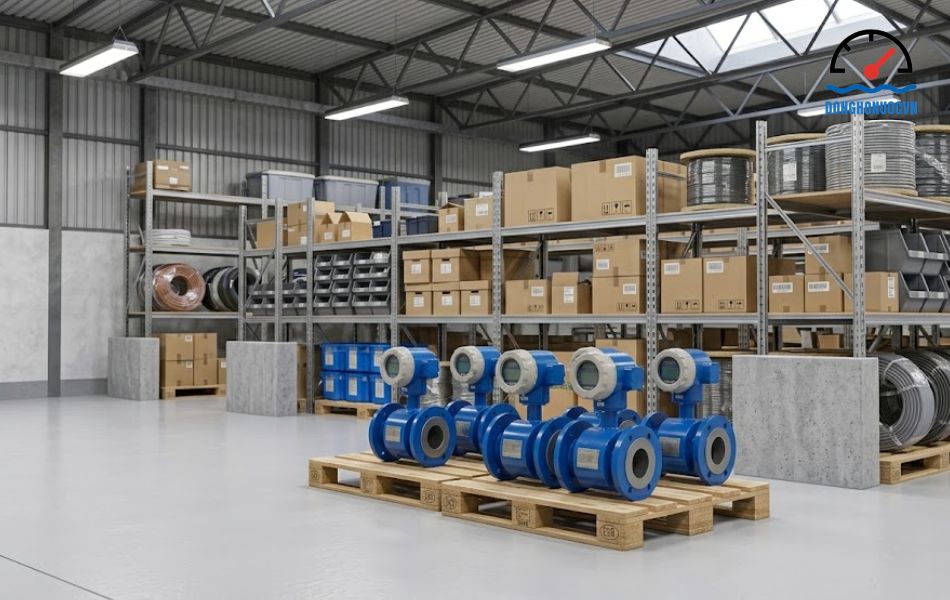 Đồng hồ nước điện tử Flowtech DN50 giá tốt