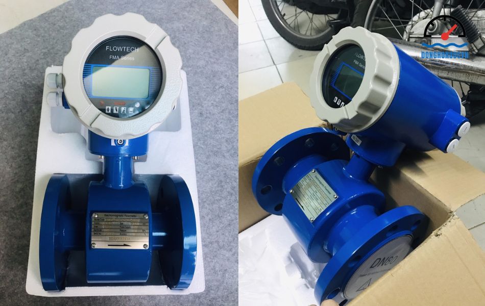 Đồng hồ nước điện tử Flowtech DN80 giá tốt