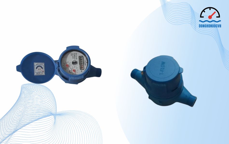 Đồng hồ nước T-Flow DN15 chính hãng