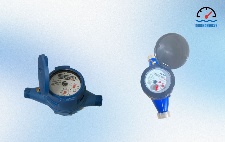 Đồng hồ nước T-Flow DN20 chính hãng