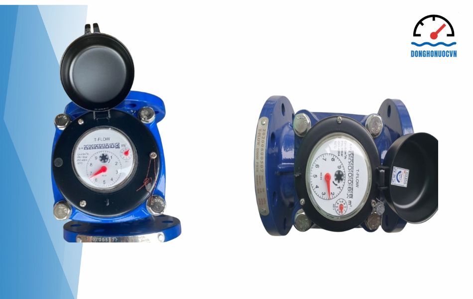 Đồng hồ nước T-Flow DN80 chính hãng