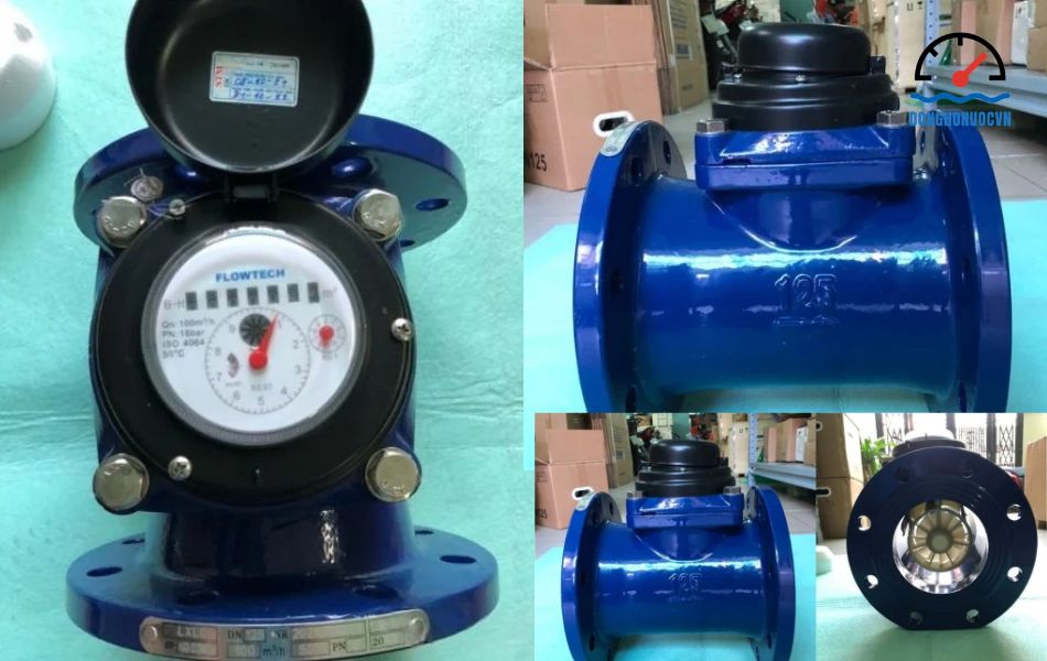 Đồng hồ nước sạch Flowtech LXLC-125