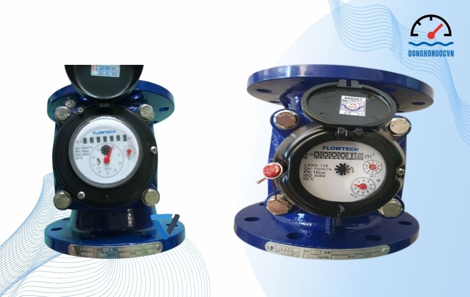 Đồng hồ nước Flowtech DN125