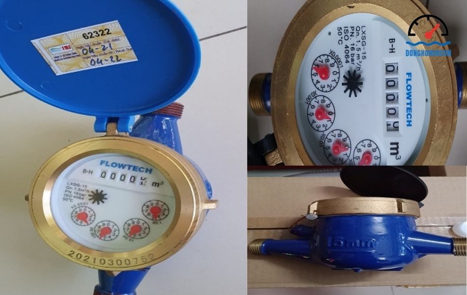 Đồng hồ nước Flowtech DN15